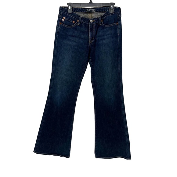 Big Star Denim - Big Star Honey flare jeans women's size 29R medium wash rodeo western country